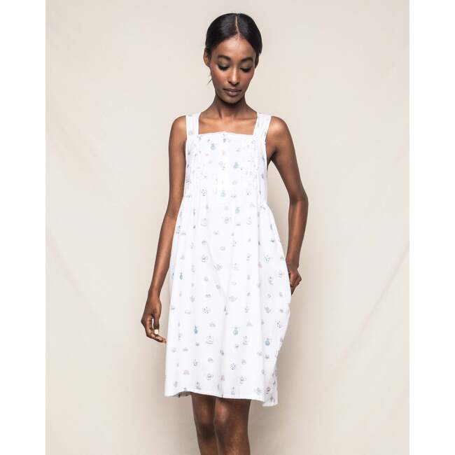 Women's Charlotte Nightgown, High Tea - Pajamas - 2