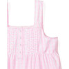 Women's Charlotte Nightgown, Pink Gingham - Pajamas - 5