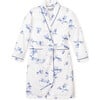 Robe, Indigo Floral - Robes - 1 - thumbnail