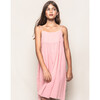 Serene Nighdress, Pink Gauze - Dresses - 2 - thumbnail