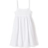 Serene Nighdress, White Gauze - Dresses - 1 - thumbnail