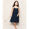 Serene Nighdress, Navy Gauze - Dresses - 3