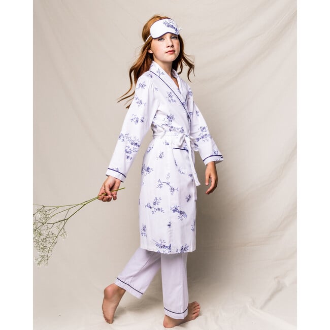 Robe, Indigo Floral - Robes - 2