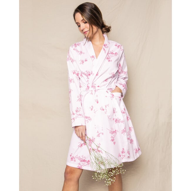 Women's Robe, English Rose Floral - Robes - 2