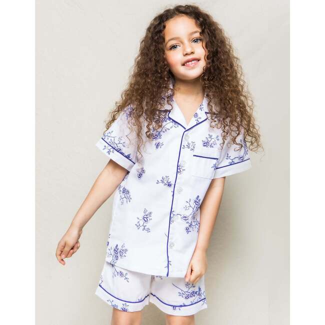 Classic Short Set, Indigo Floral - Pajamas - 3