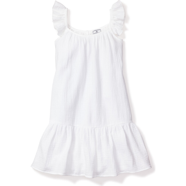 Celeste Nighdress, White Gauze - Dresses - 1