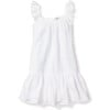 Celeste Nighdress, White Gauze - Dresses - 1 - thumbnail