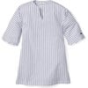 Caftan, Navy French Ticking - Pajamas - 1 - thumbnail