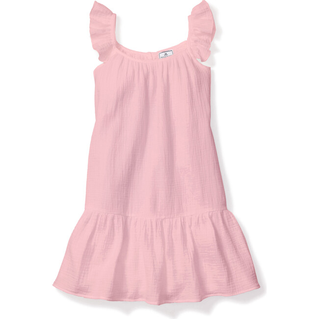 Celeste Nighdress, Pink Gauze - Dresses - 1
