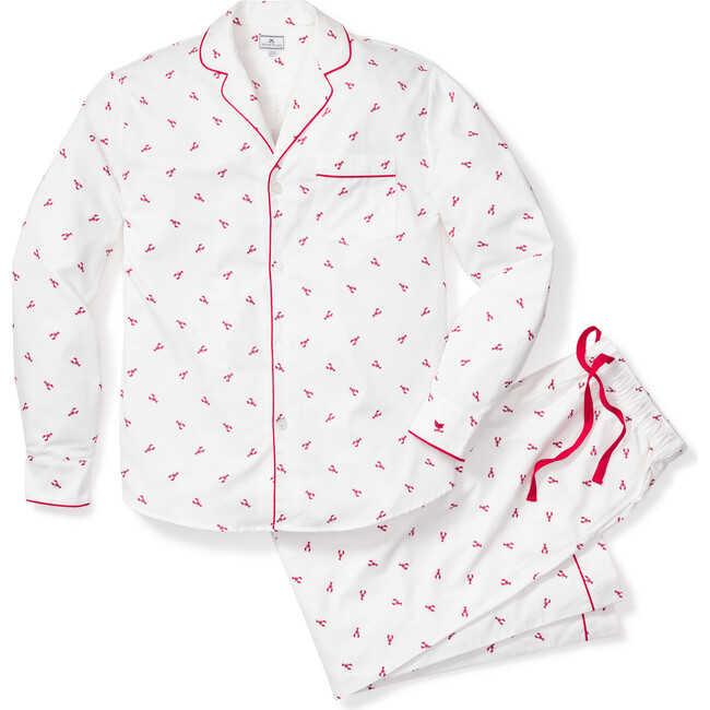 Men's Pajama Set, Brixham Lobsters
