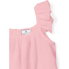 Amelie Short Set, Pink Gauze - Shorts - 4 - thumbnail