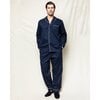 Men's Classic Twill Pajamas, Navy - Pajamas - 2