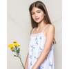 Lily Nightgown, Indigo Floral - Pajamas - 3