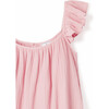 Women's Celeste Nightdress, Pink Gauze - Dresses - 5