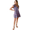 Wilora Mini Dress, Nirali Purple - Dresses - 1 - thumbnail