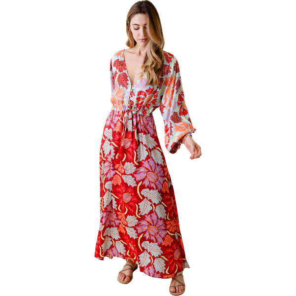 Marbella Maxi Dress, Riya Multi - Omika Dresses | Maisonette