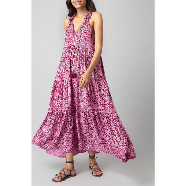 Paola Maxi Dress, Tanvi Berry - Dresses - 2