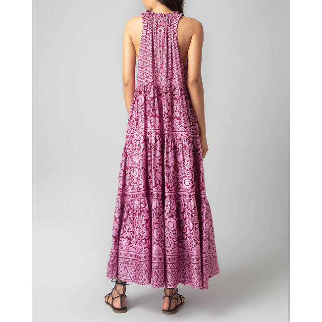 Paola Maxi Dress, Tanvi Berry - Dresses - 3