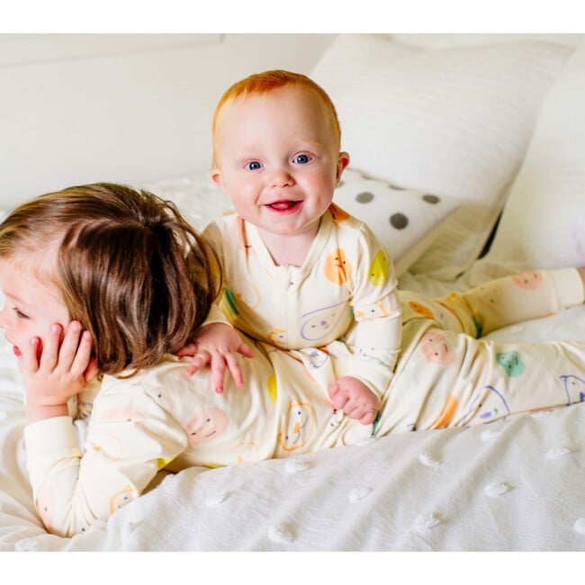 Emerson Pajamas, Smiley - Anise & Ava Sleepwear | Maisonette