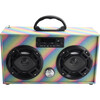 Rainbow Glitter Bluetooth Boombox - Musical - 1 - thumbnail