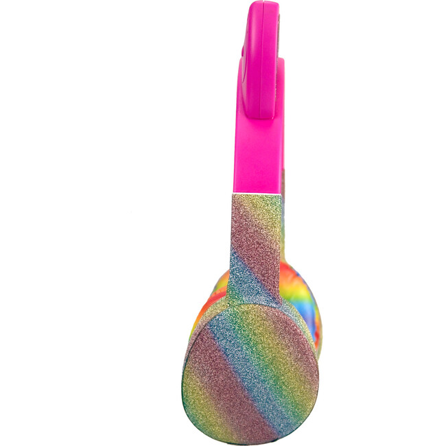 Stereo Bluetooth Rainbow Glitter Kids Headphones - Musical - 3