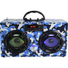 Blue Camo Bluetooth Boombox - Musical - 3