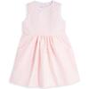 Jackie Dot Eyelet Trim Dress, Pink - Dresses - 1 - thumbnail