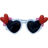 White Hearts Sunglasses, Adult - Sunglasses - 1 - thumbnail