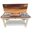 Cedar Mud Kitchen - Double Sink With Tung Oil - Outdoor Games - 1 - thumbnail