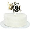 Best Mom Ever Acrylic Topper, Gold - Party Accessories - 2