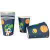 Set of 12 Trip To the Moon Cups - Party Accessories - 1 - thumbnail