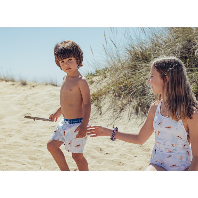 Surfers Swim Trucks with square details - Swim Trunks - 8