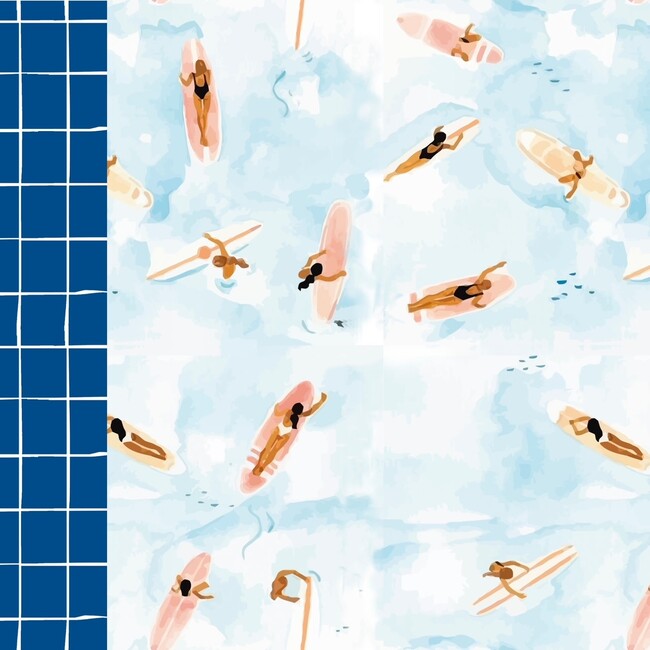 Surfers Swim Trucks with square details - Swim Trunks - 9