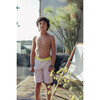 Elephant Surfer Model Swim Trucks, Pink and Yellow - Swim Trunks - 7