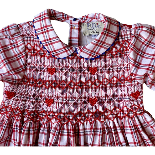Valentina Dress, Red Plaid - Dresses - 3