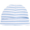 The Muffin Warming Hat, Blue Stripes - Hats - 1 - thumbnail