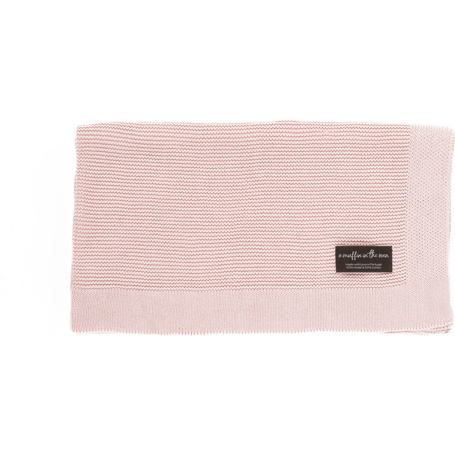The Soft Summer Muffin Blanket, Soft Pink