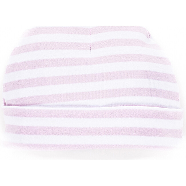 The Muffin Warming Hat, Pink Stripes - Hats - 2