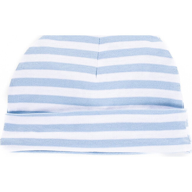 The Muffin Warming Hat, Blue Stripes - Hats - 2