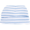 The Muffin Warming Hat, Blue Stripes - Hats - 2 - thumbnail