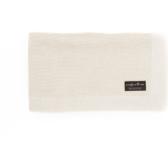 The Soft Summer Muffin Blanket, Ivory