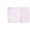 The Muffin Super Soft Blanket, Pink Stripes - Blankets - 1 - thumbnail