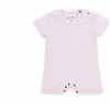 The Muffin Playsuit with Short Sleeves, Muffin Pink - Rompers - 1 - thumbnail