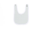 The Muffin Super Soft Bib, Green Stripes - Bibs - 1 - thumbnail