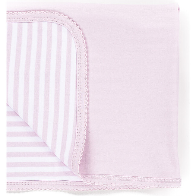 The Muffin Super Soft Blanket, Pink Stripes - Blankets - 3