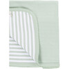 The Muffin Super Soft Blanket, Green Stripes - Blankets - 3