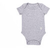 The Muffin Playsuit Set, Heather Grey Stripe - Mixed Apparel Set - 3