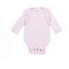 The Muffin Onesie with Long Sleeves, Muffin Pink - Onesies - 1 - thumbnail