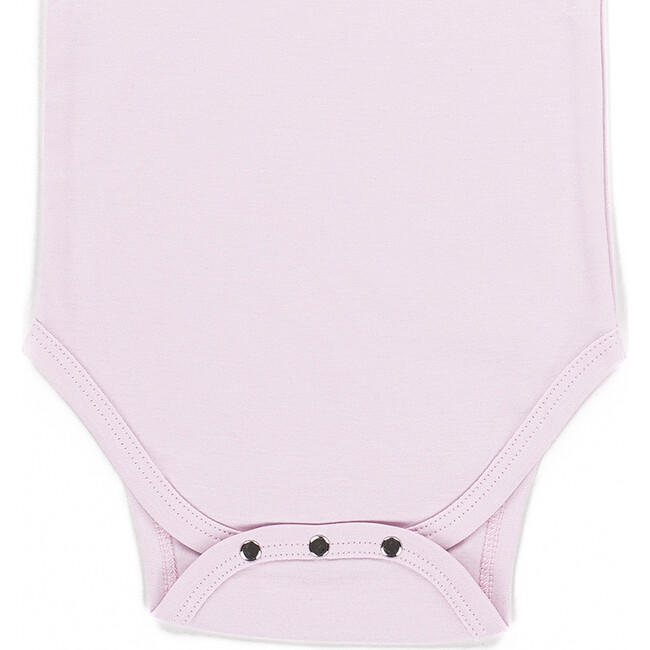 The Muffin Onesie with Short Sleeves, Muffin Pink - Onesies - 3