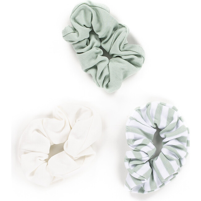 The Muffin Mama Scrunchy, Green Mix - Hair Accessories - 1